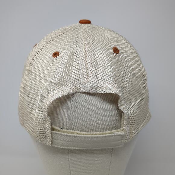 Great Smoky Mountains Est 1934 National Park Trucker Hat Orange OS Mesh Back - Picture 6 of 9